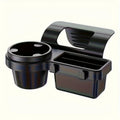 Multi-Functional Car Storage Organizer with Key Holder and Cup Holders