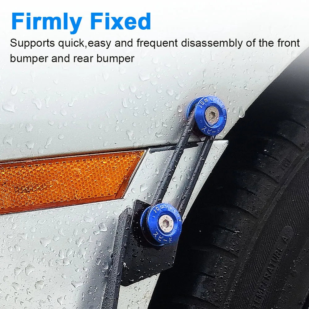 Universal Style Quick Release Fasteners Kit for Car Front Bumper Rear Bumper Hatch Cover Surround Fixing Buckle Hatch Lids - DriveNova