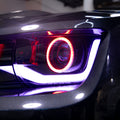 2010-2013 Chevy Camaro RGB Color-Changing 6Th Gen Style Headlights – OEM Bumper Fitment - DriveNova