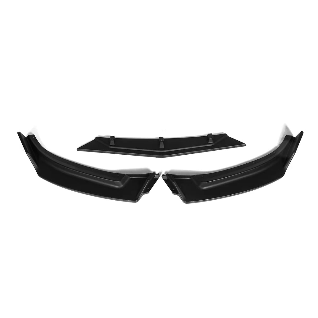 3Pcs Car Front Bumper Splitter Lip Body Kit Spoiler Trim Bumper Diffuser Guard for Mazda 3 Axela 2014 2015 2016 2017 2018 - DriveNova