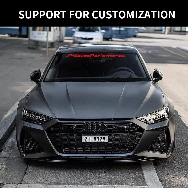 Car Sport Sticker Prestige Performance Front Windshield Decal Vinyl Wrap Car Accessories Decor Rear Reflective Stickers Наклейки - DriveNova