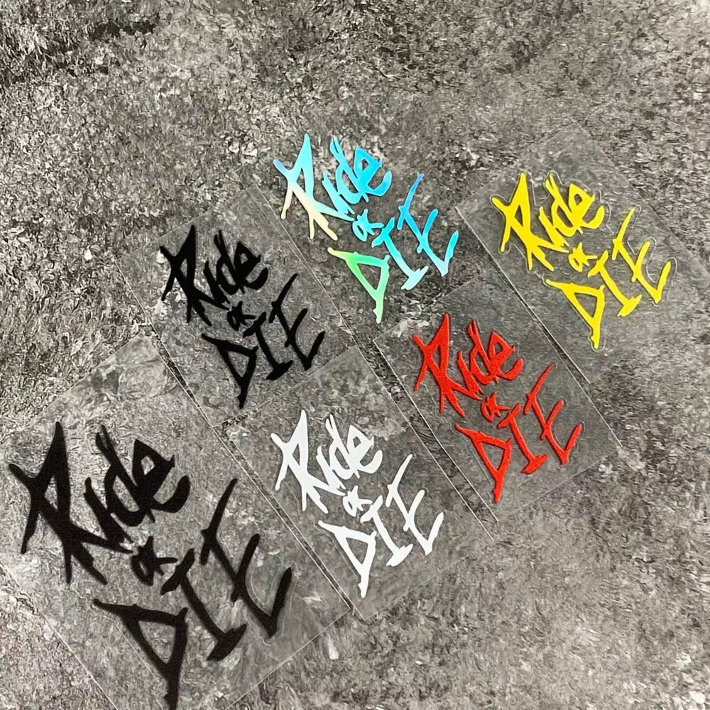 Waterproof Bicycle Frame Stickers - Decorative Top Tube Decals for MTB and Motorcycle Accessories