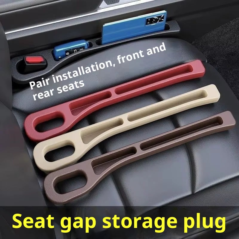Car Seat Gap Plug Strips - Set of 2, Interior Storage Box for Car Seat Position Organization
