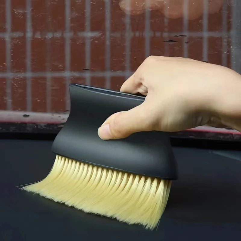 Car Interior Dust Cleaning Brush - Soft Tool for Air Vents and Gaps
