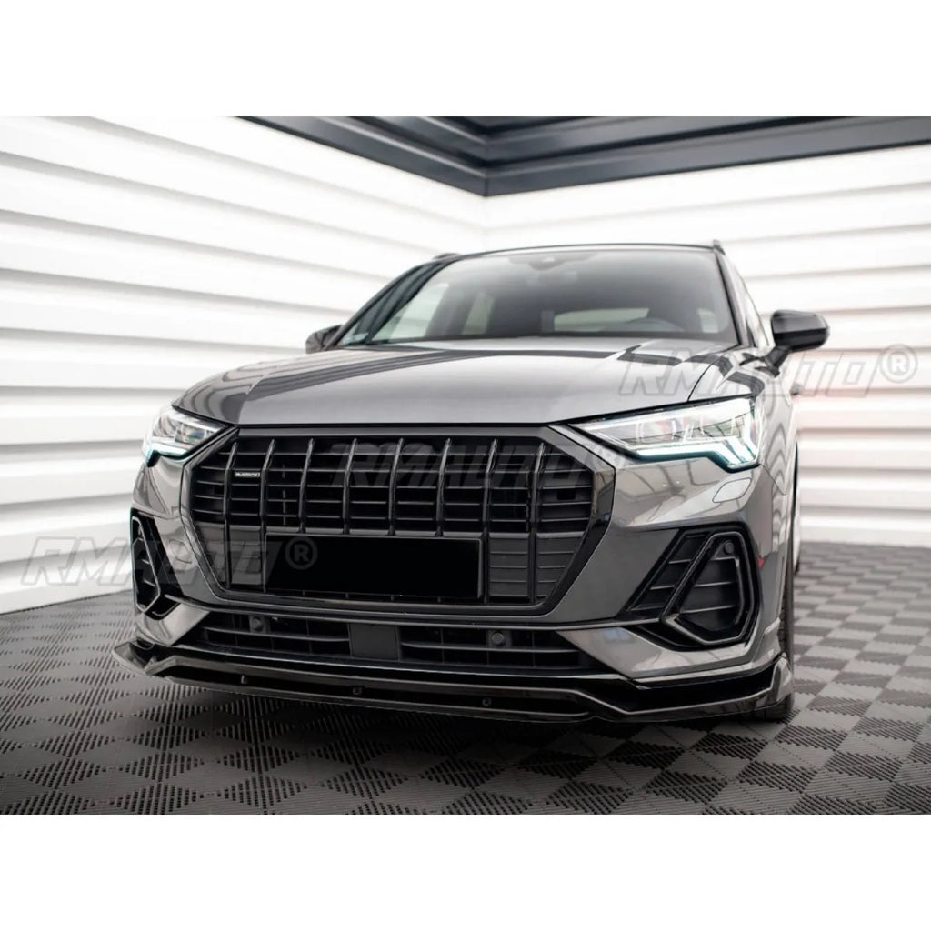 Car Front Bumper Lip Front Bumper Splitter Diffuser Body Kit for Audi Q3 2018-2024 Car Accessories - DriveNova