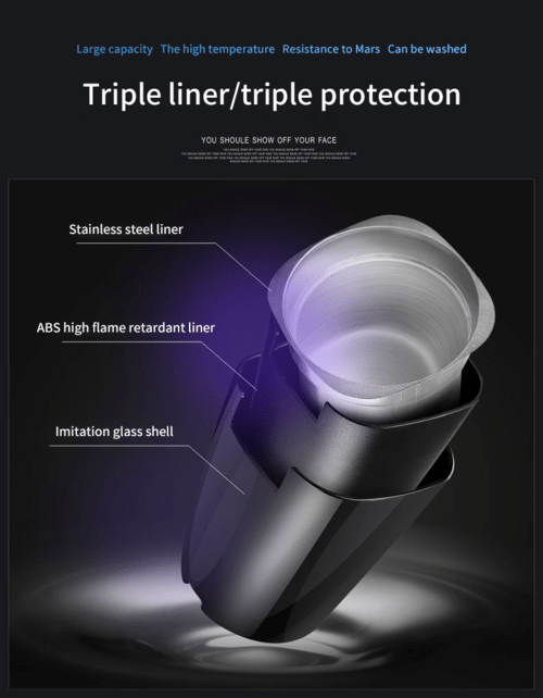 Auto Car ashtray multi function ashtray with light - DriveNova