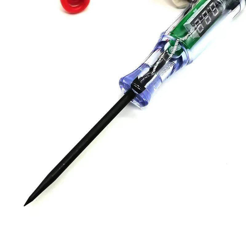 Automotive Voltage Circuit Tester for 6V, 12V, and 24V Systems - Diagnostic Probe and Measuring Tool for Car and Truck Repairs - DriveNova