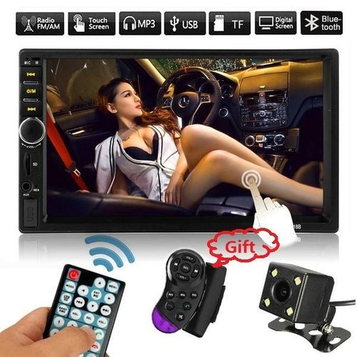 Autoradio 2 Din Car Radio 7'' HD Capacitive LCD Touch Screen Car DVD - DriveNova