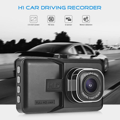 Black Box Dash Cam 1080P G-Sensor Looping Car Camera - DriveNova