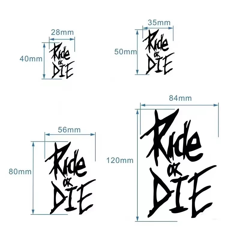 Waterproof Bicycle Frame Stickers - Decorative Top Tube Decals for MTB and Motorcycle Accessories