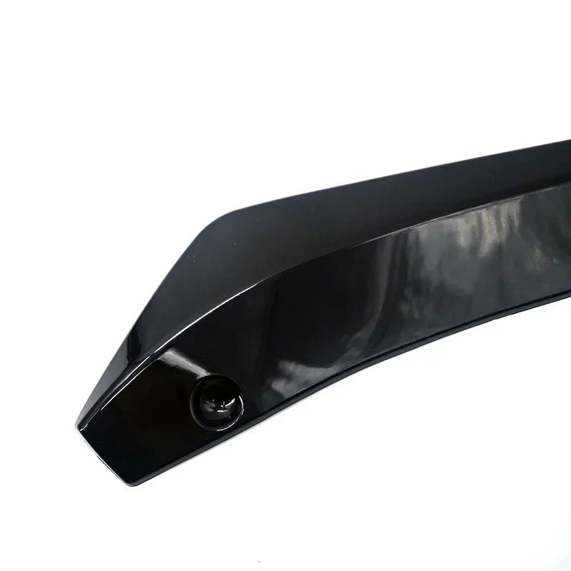 Car Front Rear Bumper Strip Lip Spoiler Diffuser Splitter Scratch Protector Carbon Fiber Winglets Side Skirt Extension Universal - DriveNova