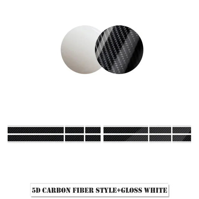 Car Hood Roof Tail Decals Graphics Stripes Kit Vinyl Stickers Decor Auto Tuning Accessories For Ford Mustang Ecobosst Shelby GT - DriveNova