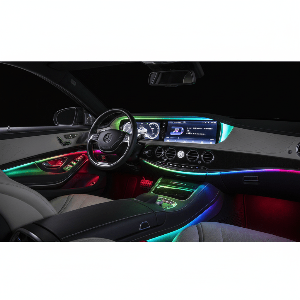 Car InteriorGlow Lighting RGB Atmosphere Lamp - DriveNova