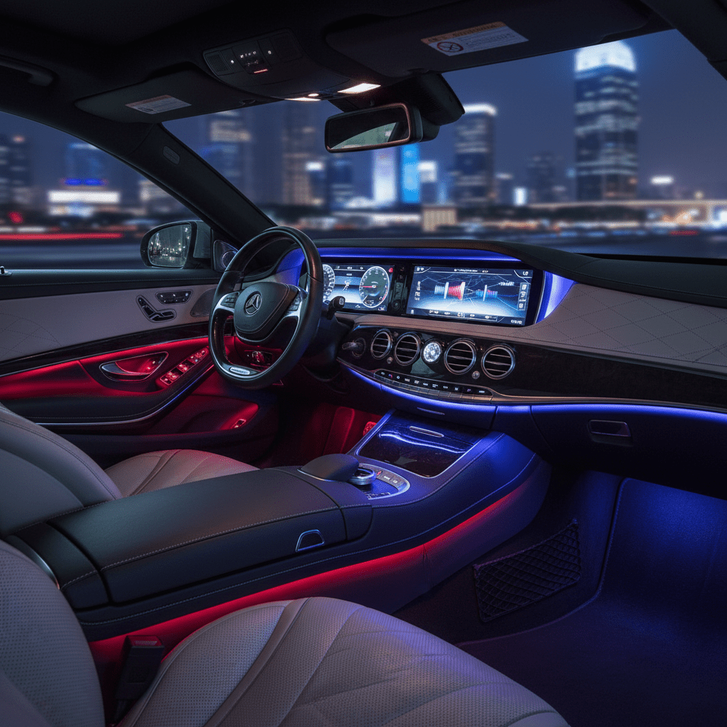 Car InteriorGlow Lighting RGB Atmosphere Lamp - DriveNova