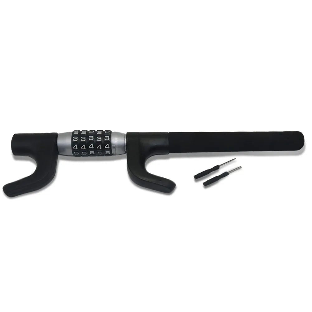 Car Steering Wheel Anti-Theft Lock with Password Protection and Decorative Modification - DriveNova