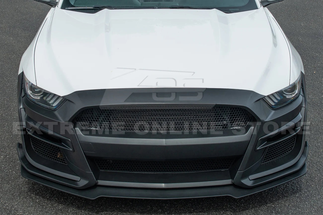 2015-17 Ford Mustang GT500 Conversion Front Bumper Kit - DriveNova