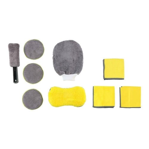Cleaning & Storage Kit Dunlop Car 9 Pieces - DriveNova