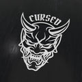 Cursed Oni Demon Japanese Car Stickers - Cartoon Design Vinyl Decals for Bumpers and Windows - DriveNova