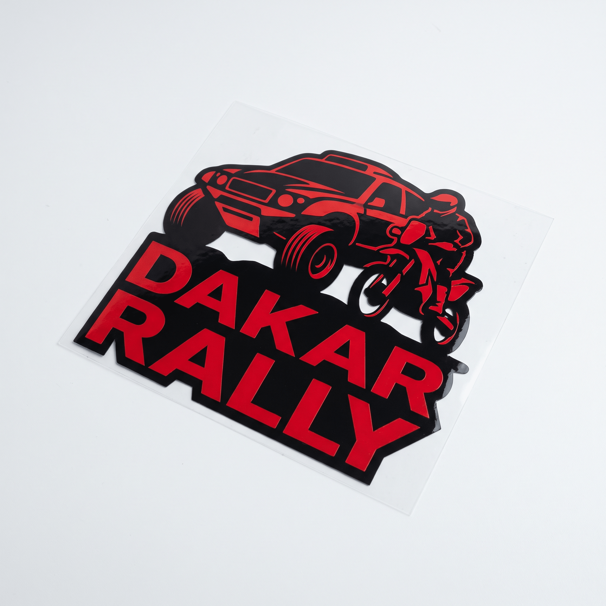 DAKAR Rally Game Vinyl Decal - 11x11 cm Sticker for Automotive, Motorcycle, Laptop, and Wall Applications - Car Tuning Accessory - DriveNova