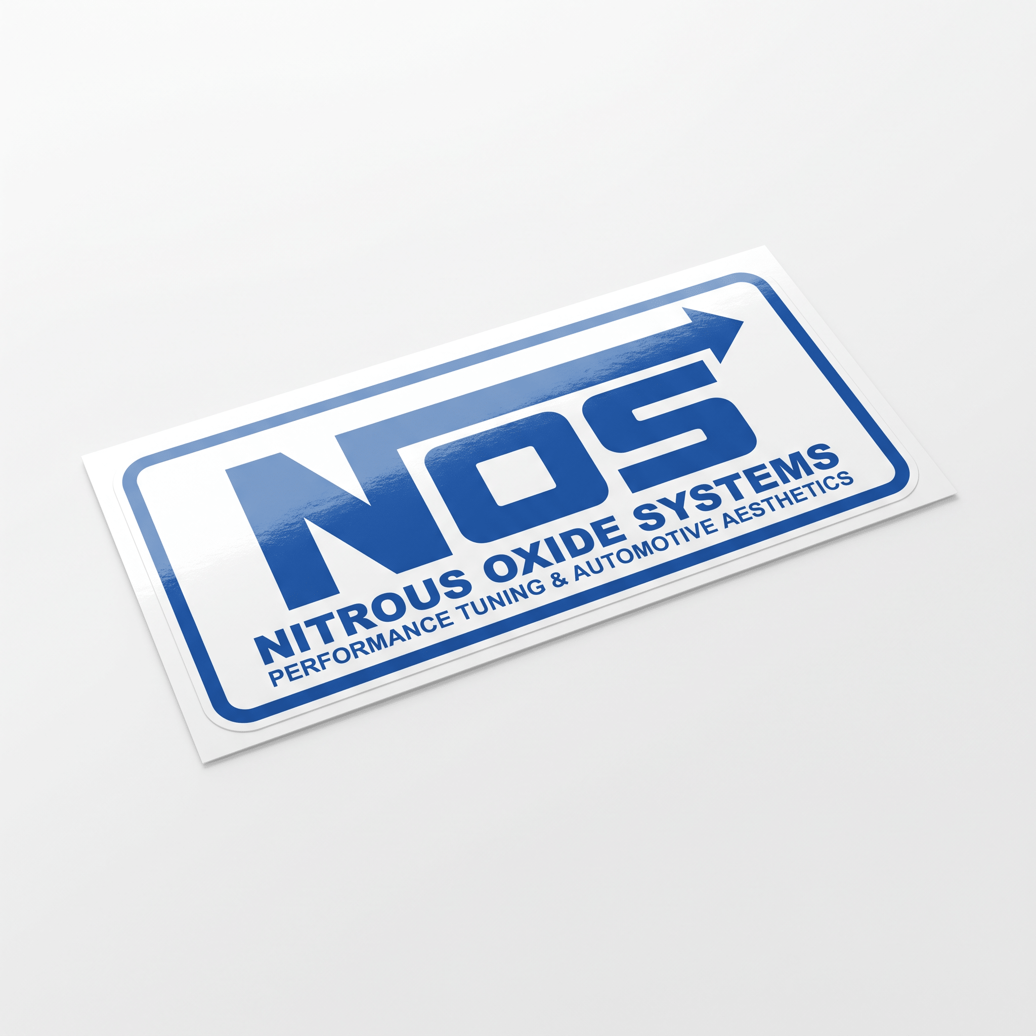Drag Racing Vinyl Decals - NOS Nitrous Oxide Systems for Performance Tuning and Automotive Aesthetics - DriveNova