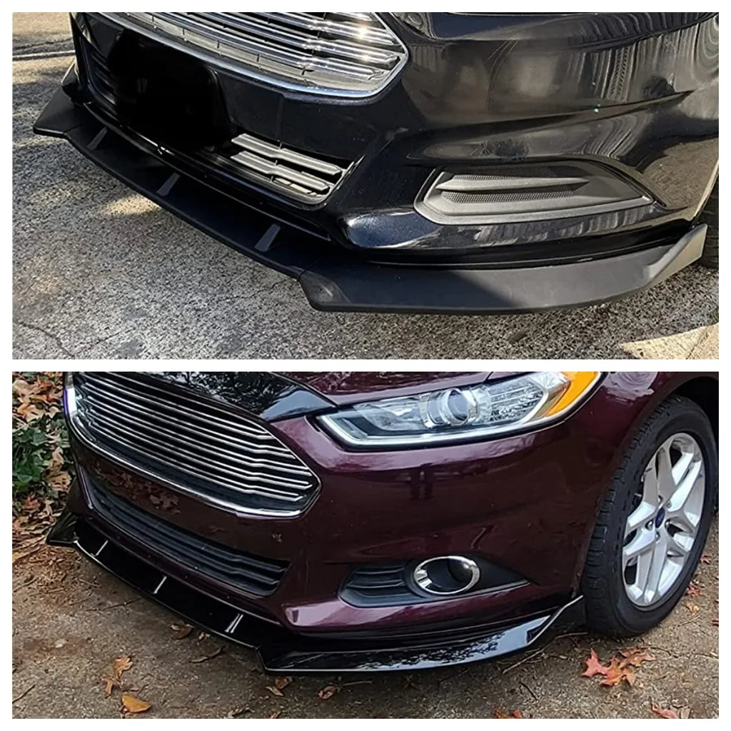 Car Accessories Car Front Bumper Splitter Lip Diffuser Body Kit Spoiler Guard for Ford Fusion Mondeo 2013 2014 2015 2016 - DriveNova