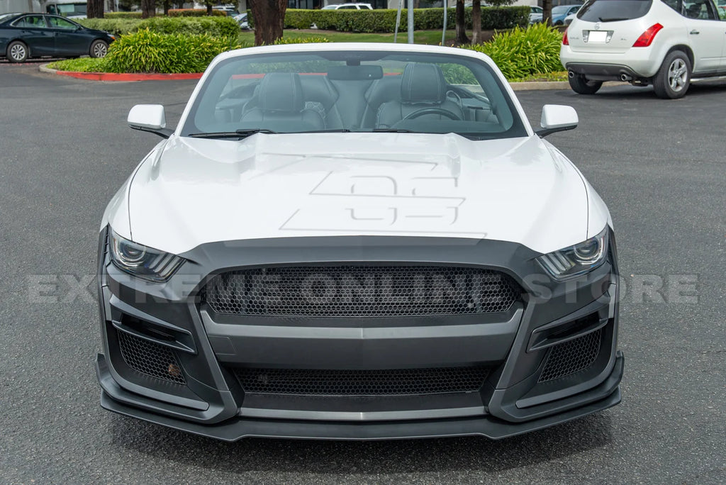 2015-17 Ford Mustang GT500 Conversion Front Bumper Kit - DriveNova