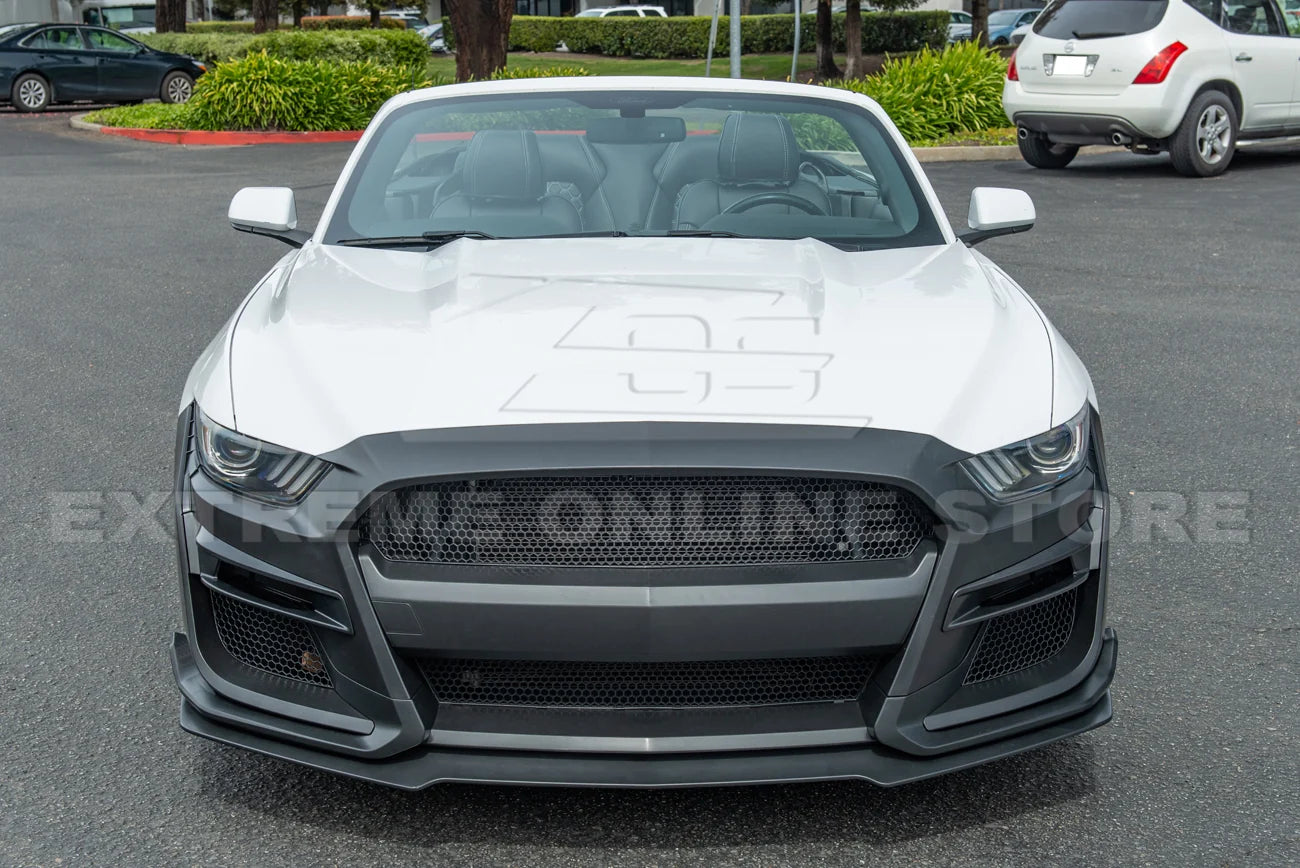 2015-17 Ford Mustang GT500 Conversion Front Bumper Kit - DriveNova