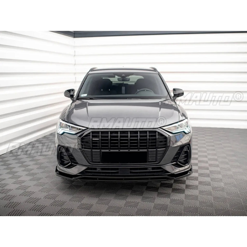 Car Front Bumper Lip Front Bumper Splitter Diffuser Body Kit for Audi Q3 2018-2024 Car Accessories - DriveNova