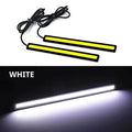Elevate Your Ride with 2-Piece 17cm Universal Waterproof COB Daytime Running Lights & Fog Lamp Strip - DriveNova