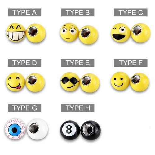 Emoji Tire Valve - DriveNova
