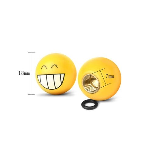 Emoji Tire Valve - DriveNova