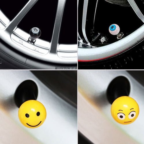 Emoji Tire Valve - DriveNova