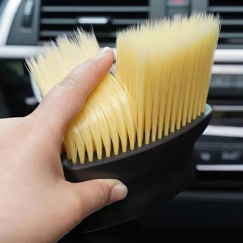 Car Interior Dust Cleaning Brush - Soft Tool for Air Vents and Gaps