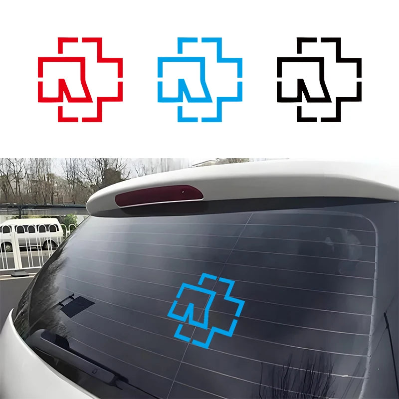 Car Motorcycle Body Stickers German War Band Logo Window Stickers Vinyl Car Stickers Car Accessories - DriveNova