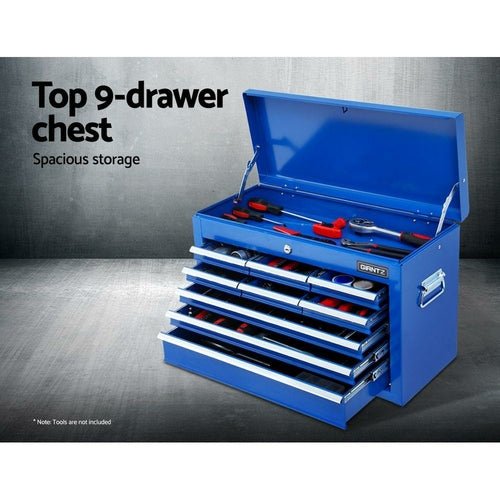 Giantz Tool Chest and Trolley Box Cabinet 16 Drawers Cart Garage - DriveNova