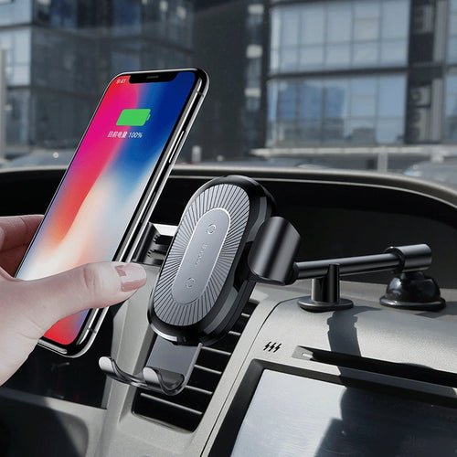 Gravity Bracket Wireless Charging Car Two-in-one Wireless Charging - DriveNova