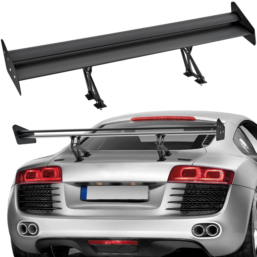 GT Wing Car Spoiler - 53.1 Inch Universal Double Deck Rear Spoiler for Racing and Drift Applications - DriveNova