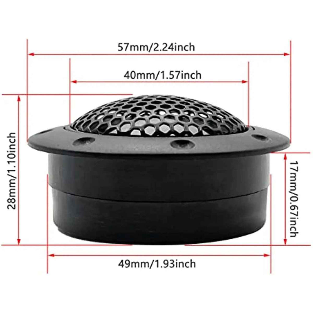 High-Fidelity Car Audio Silk Dome Tweeters for Enhanced Sound Quality - DriveNova
