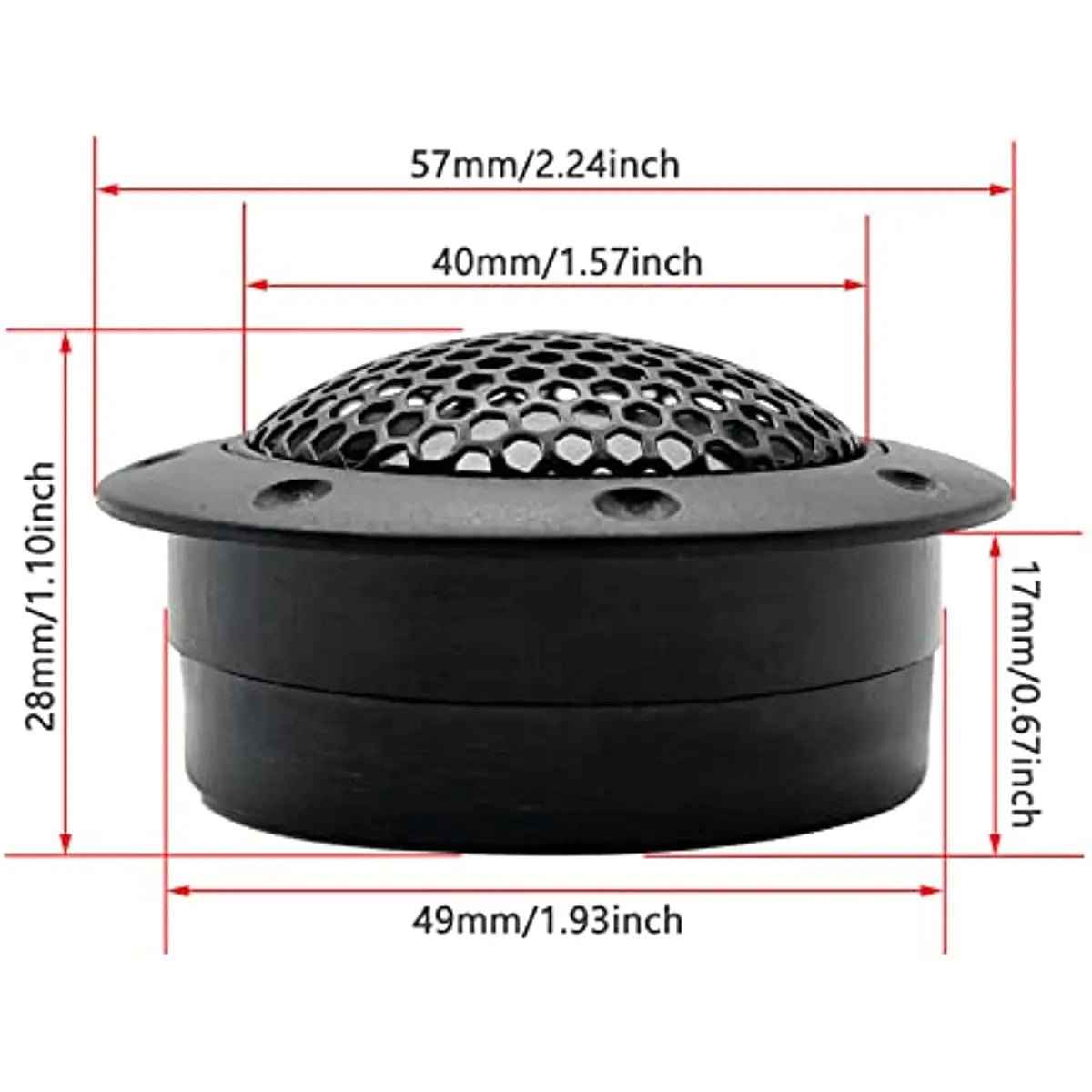 High-Fidelity Car Audio Silk Dome Tweeters for Enhanced Sound Quality - DriveNova