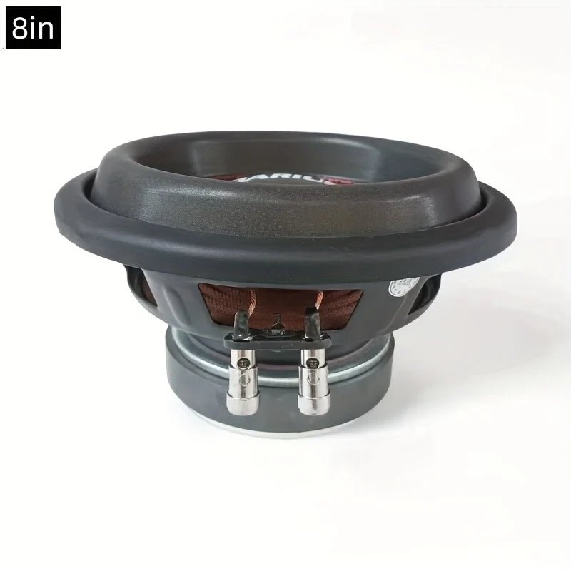 High-Power Car Subwoofer - Available in 8-Inch, 10-Inch, and 12-Inch Sizes, Single or Dual Coil Design, Cannon Edge, 500W RMS Power Handling - DriveNova