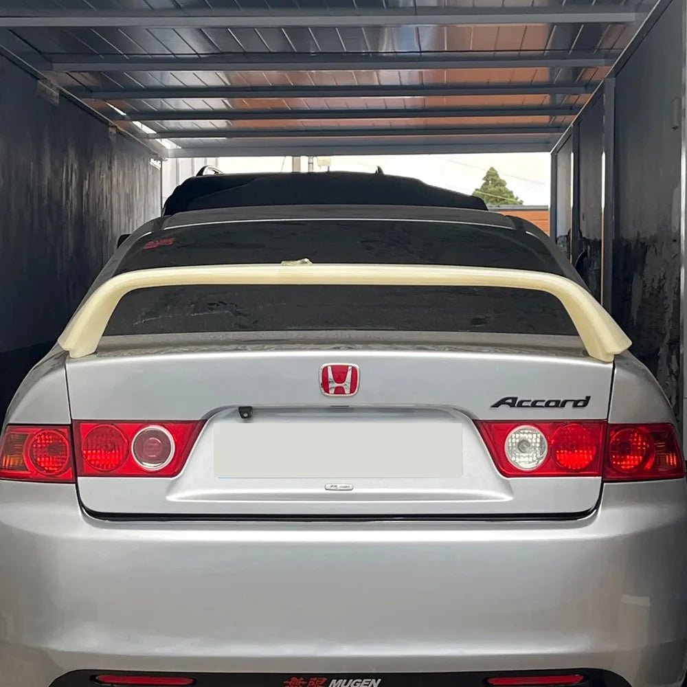 High-Quality ABS Plastic Rear Spoiler for 2003-2007 Honda Accord 7th Generation CL7 CL9 (Without Lamp) - DriveNova