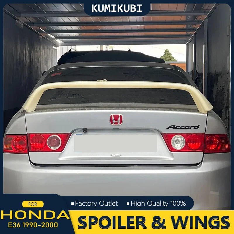 High-Quality ABS Plastic Rear Spoiler for 2003-2007 Honda Accord 7th Generation CL7 CL9 (Without Lamp) - DriveNova