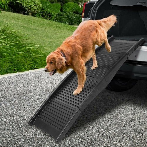 i.Pet Dog Ramp Pet Stairs Steps For Car SUV Ladder Travel Foldable - DriveNova