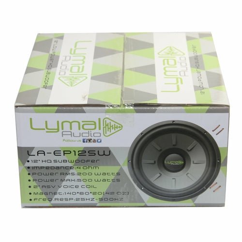 LA-EP12SW 12" High Quality Car Audio Subwoofer - DriveNova