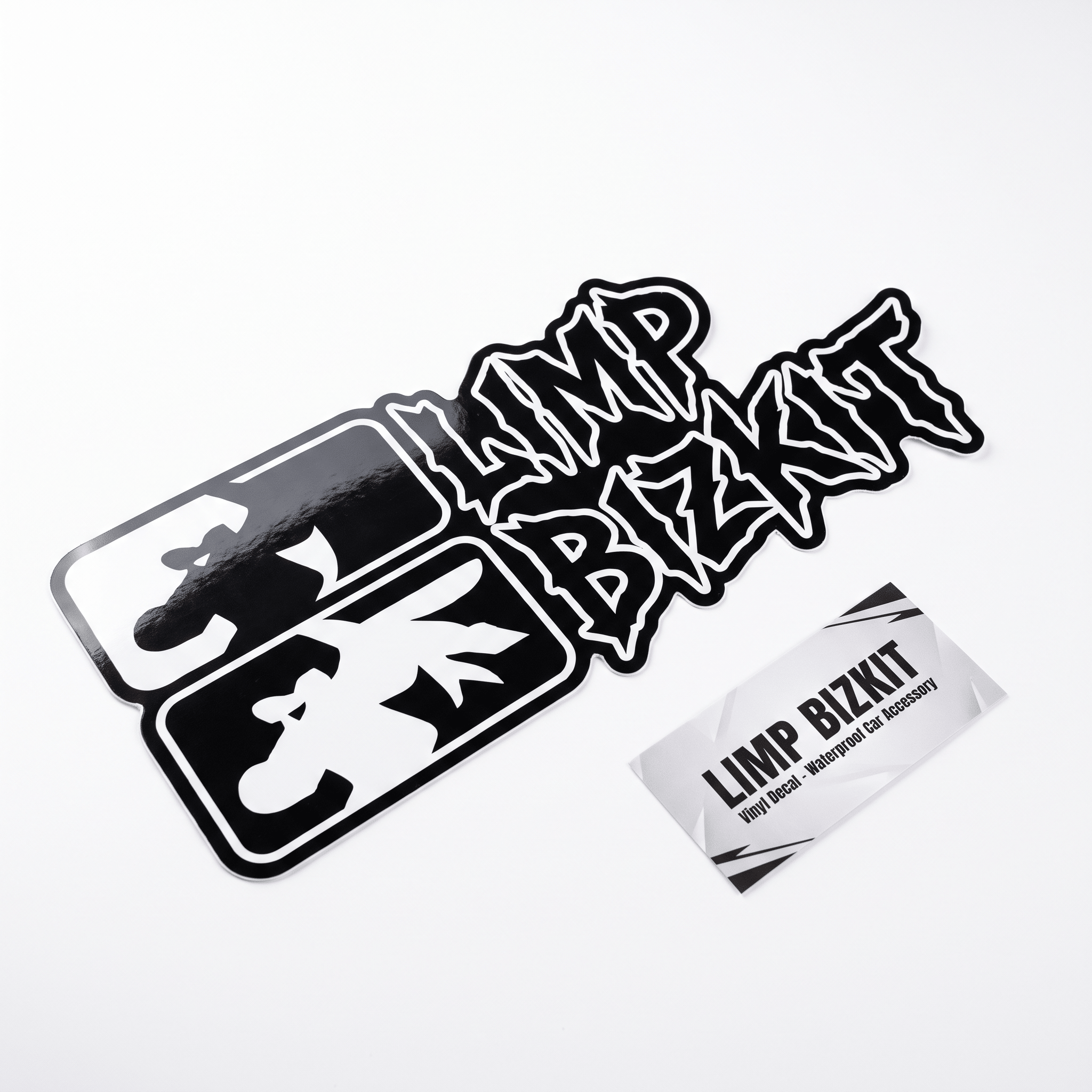 Limp Bizkit Vinyl Decal - Waterproof Car Accessory for Rear Window and Exterior Decoration - DriveNova