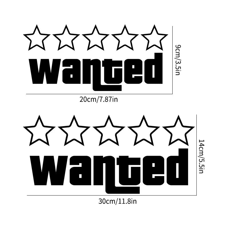 Pentagram Waterproof Car Decals for Rear Windshield and Bumper - Premium Automotive Accessories for Scratch Protection - DriveNova