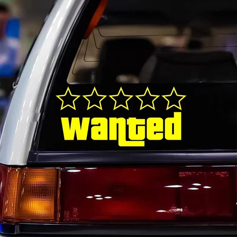 Pentagram Waterproof Car Decals for Rear Windshield and Bumper - Premium Automotive Accessories for Scratch Protection - DriveNova