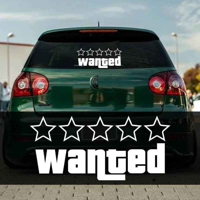 Pentagram Waterproof Car Decals for Rear Windshield and Bumper - Premium Automotive Accessories for Scratch Protection - DriveNova