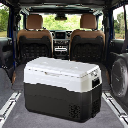 Portable Car Fridge Freezer Cooler with 12/24V DC Travel Refrigerator - DriveNova