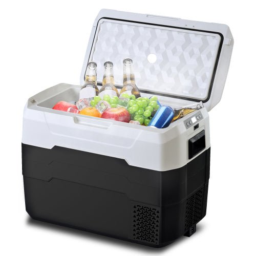 Portable Car Fridge Freezer Cooler with 12/24V DC Travel Refrigerator - DriveNova